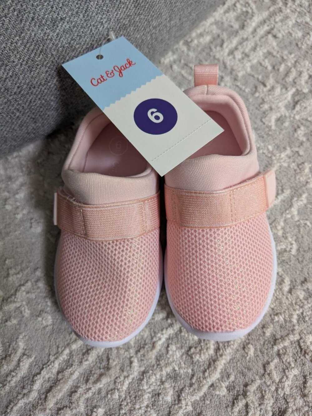 Cat & Jack Pink Austen toddler water summer shoes size 6 NWT